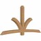 Ekena Millwork Davenport Timber Gable Bracket, Western Red Cedar, 108"W x 54"H x 5 1/2"D x 5 1/2"F, 12/12 Pitch GBW108X54X0606DAV00SWR - alternate 5